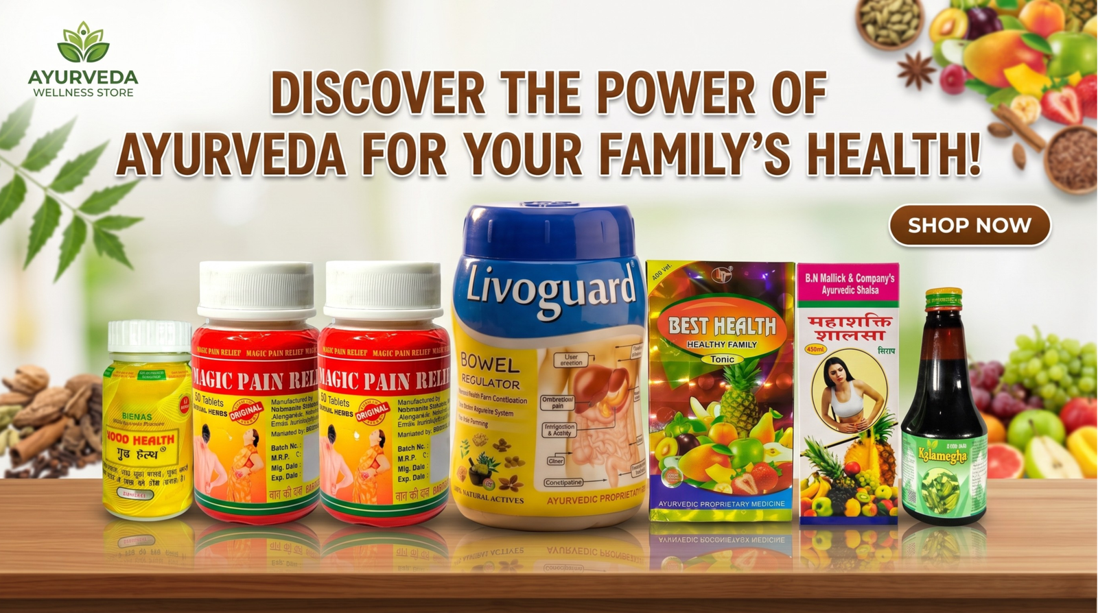 SLveda Ayurvedic Banner