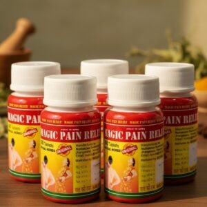 Magic Pain Relief 60 Capsules For Joint Pain (Pack of 5)