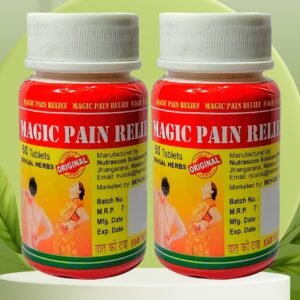 Magic Pain Relief Tablet- 60 Tablets | Pack of 2