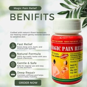 Alternative view of Magic Pain Relief Tablet- 60 Tablets | Pack of 2